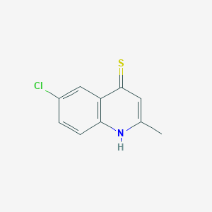 6-Chloro-2-methylquinoline-4-thiol - 