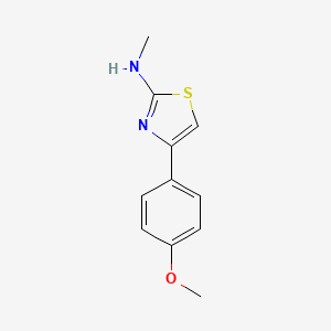 4-(4-methoxyphenyl)-N-methylthiazol-2-amine - 