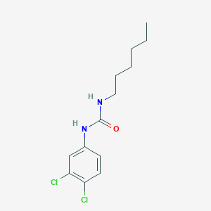 Urea, N-(3,4-dichlorophenyl)-N'-hexyl- - 13041-39-9