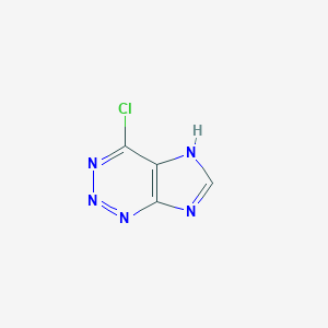 1H-Imidazo[4,5-d]-1,2,3-triazine, 4-chloro- - 52773-49-6
