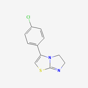 3-(4-Chloro-phenyl)-5,6-dihydro-imidazo[2,1-b]thiazole - 