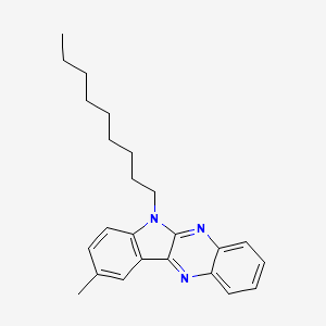 2-Methyl-5-nonylindolo[2,3-b]quinoxaline - 