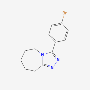 3-(4-Bromo-phenyl)-6,7,8,9-tetrahydro-5H-[1,2,4]triazolo[4,3-a]azepine - 