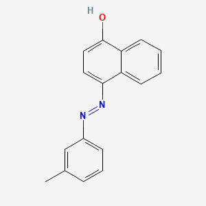 4-(m-Tolylazo)-1-naphthol - 25476-96-4