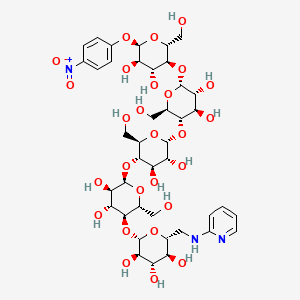 4-Nitrophenyl 6'-deoxy-6'-(2-pyridylamino)-a-D-penta-(1-4)-glucopyranoside - 100111-14-6