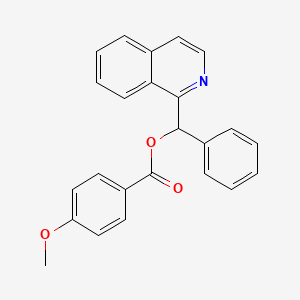 Isoquinolin-1-yl(phenyl)methyl 4-methoxybenzoate - 