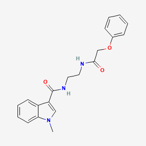 1-methyl-N-{2-[(phenoxyacetyl)amino]ethyl}-1H-indole-3-carboxamide - 