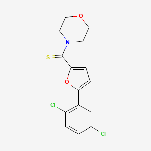 [5-(2,5-Dichlorophenyl)furan-2-yl](morpholin-4-yl)methanethione - 