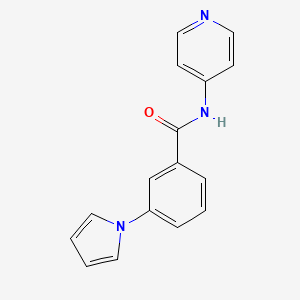N-(pyridin-4-yl)-3-(1H-pyrrol-1-yl)benzamide - 