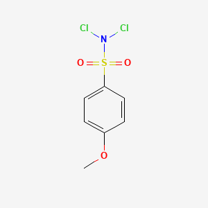 Benzenesulfonamide, N,N-dichloro-4-methoxy- - 113780-49-7
