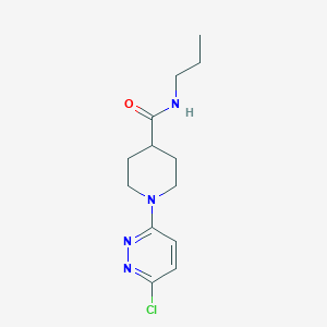 1-(6-chloropyridazin-3-yl)-N-propylpiperidine-4-carboxamide - 
