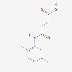 4-(5-Chloro-2-methylanilino)-4-oxobutanoic acid - 