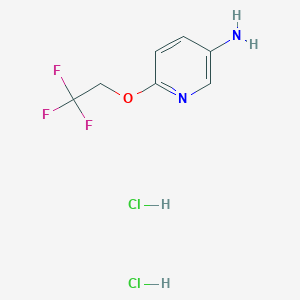 6-(2,2,2-Trifluoroethoxy)pyridin-3-amine dihydrochloride - 