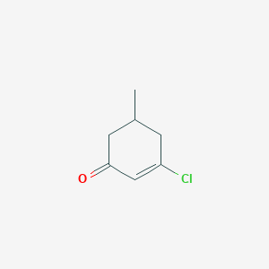3-Chloro-5-methylcyclohex-2-en-1-one - 42747-34-2