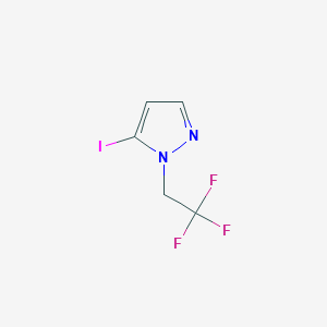 5-Iodo-1-(2,2,2-trifluoroethyl)-1H-pyrazole - 