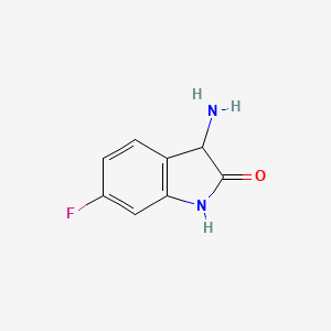 3-Amino-6-fluoro-1,3-dihydro-2H-indol-2-one - 