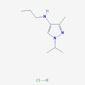 1-isopropyl-3-methyl-N-propyl-1H-pyrazol-4-amine - 