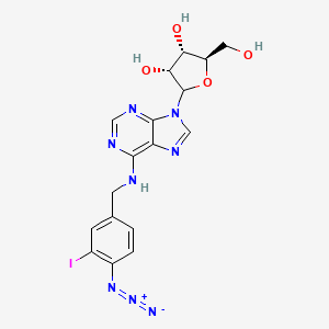 N(6)-(3-Iodo-4-azidobenzyl)adenosine - 98849-99-1