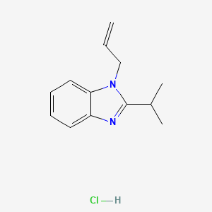 1-allyl-2-isopropyl-1H-benzo[d]imidazole hydrochloride - 