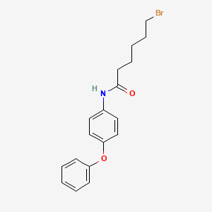 6-Bromo-hexanoic acid (4-phenoxy-phenyl)-amid e - 
