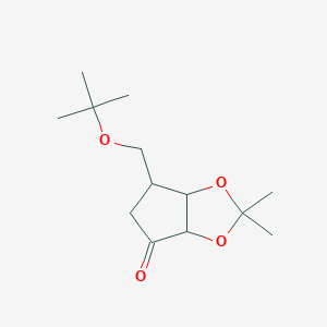 (3aR,6R,6aR)-6-(tert-Butoxymethyl)-2,2-dimethyldihydro-3aH-cyclopenta[d][1,3]dioxol-4(5H)-one - 