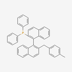 (S)-[2'-(4-Methylbenzyl)-[1,1'-binaphthalen]-2-yl]diphenylphosphine - 