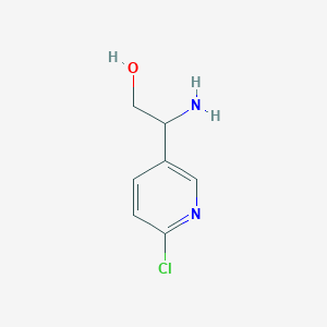 (R)-2-Amino-2-(6-chloropyridin-3-yl)ethanol - 