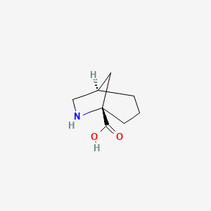 (1R,5S)-6-Azabicyclo[3.2.1]octane-5-carboxylic acid - 