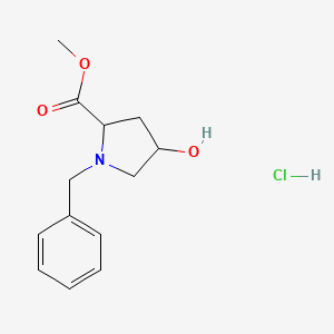 (2R,4S)-1-Benzyl-4-Hydroxy-pyrrolidine-2-carboxylic acid methyl ester hydrochloride - 