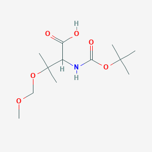 2-tert-Butoxycarbonylamino-3-methoxymethoxy-3-methyl-butyric acid - 