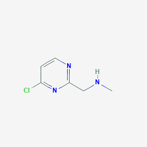 1-(4-Chloropyrimidin-2-yl)-N-methylmethanamine - 