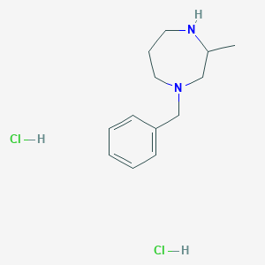 1-Benzyl-3-methyl-1,4-diazepane;dihydrochloride - 