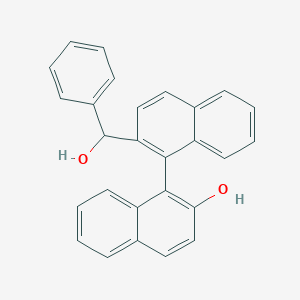 1-[2-[Hydroxy(phenyl)methyl]naphthalen-1-yl]naphthalen-2-ol - 