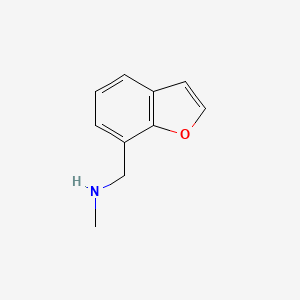 1-(Benzofuran-7-yl)-N-methylmethanamine - 