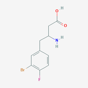3-Amino-4-(3-bromo-4-fluorophenyl)butyric Acid - 