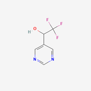 5-Pyrimidinemethanol, alpha-(trifluoromethyl)- - 