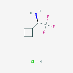 (R)-1-Cyclobutyl-2,2,2-trifluoroethan-1-amine hydrochloride - 