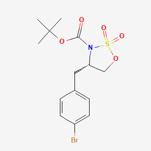 (S)-3-Boc-4-(4-bromobenzyl)-1,2,3-oxathiazolidine 2,2-dioxide - 