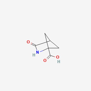 3-Oxo-2-azabicyclo[2.1.1]hexane-1-carboxylic acid - 