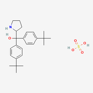 (2S)-(4,4'-Diisobutylphenyl)pyrrolidine methanol sulfate - 