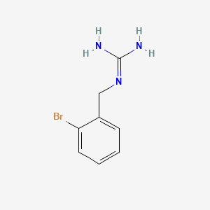 2-[(2-bromophenyl)methyl]guanidine - 3911-38-4