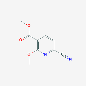 Methyl 6-cyano-2-methoxynicotinate - 