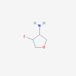 4-Fluorotetrahydrofuran-3-amine - 
