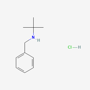 N-benzyl-2-methylpropan-2-amine;hydrochloride - 