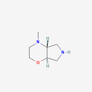 (4aR,7aR)-rel-4-Methyloctahydropyrrolo[3,4-b][1,4]oxazine - 