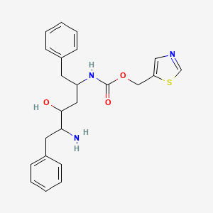 2S,3S,5S-2-Amino-5-[N-[[(5-thiozolyl)methoxy]carbonyl]amino]-1,6-diphenyl-3-hydroxyhexane - 