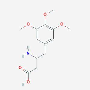 3-Amino-4-(3,4,5-trimethoxyphenyl)butyric Acid - 