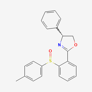 (R)-4-Phenyl-2-(2-((S)-p-tolylsulfinyl)phenyl)-4,5-dihydrooxazole - 