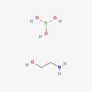 (2-Hydroxyethyl)ammonium dihydrogen orthoborate - 68425-67-2