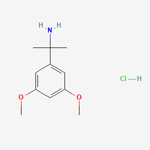 2-(3,5-Dimethoxyphenyl)propan-2-amine hydrochloride - 